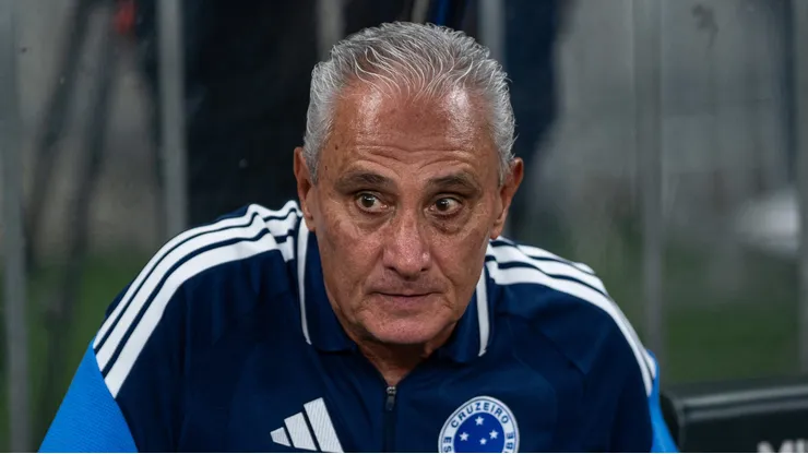 Tite no Cruzeiro. Foto: Alessandra Torres/AGIF