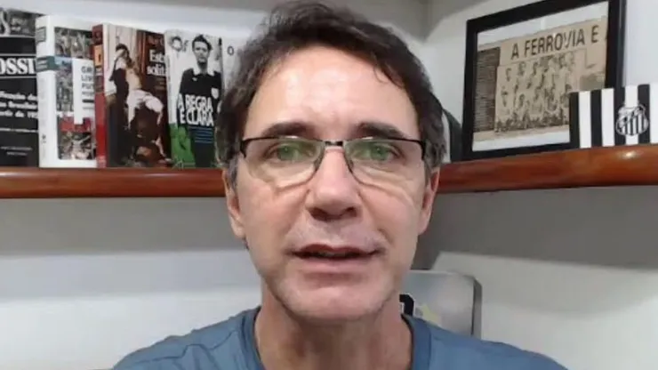 Jornalista Vagner Frederico durante vídeo publicado no YouTube