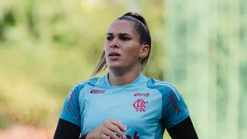 Vitória se despede do Rubro-Negro após um ano – Foto: Beatriz Palmieri/Flamengo