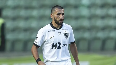 Junior Alonso foi duramente criticado pela torcida – Foto: Pedro Souza / Atlético