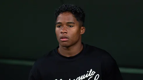 Endrick durante a sua passagem pelo Real Madrid.