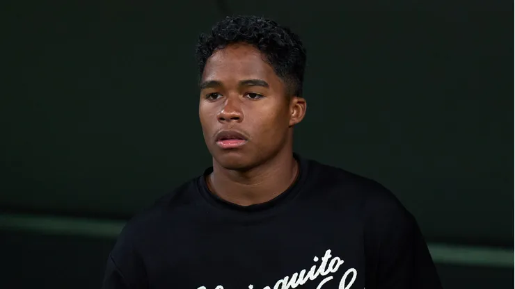 Endrick durante a sua passagem pelo Real Madrid.