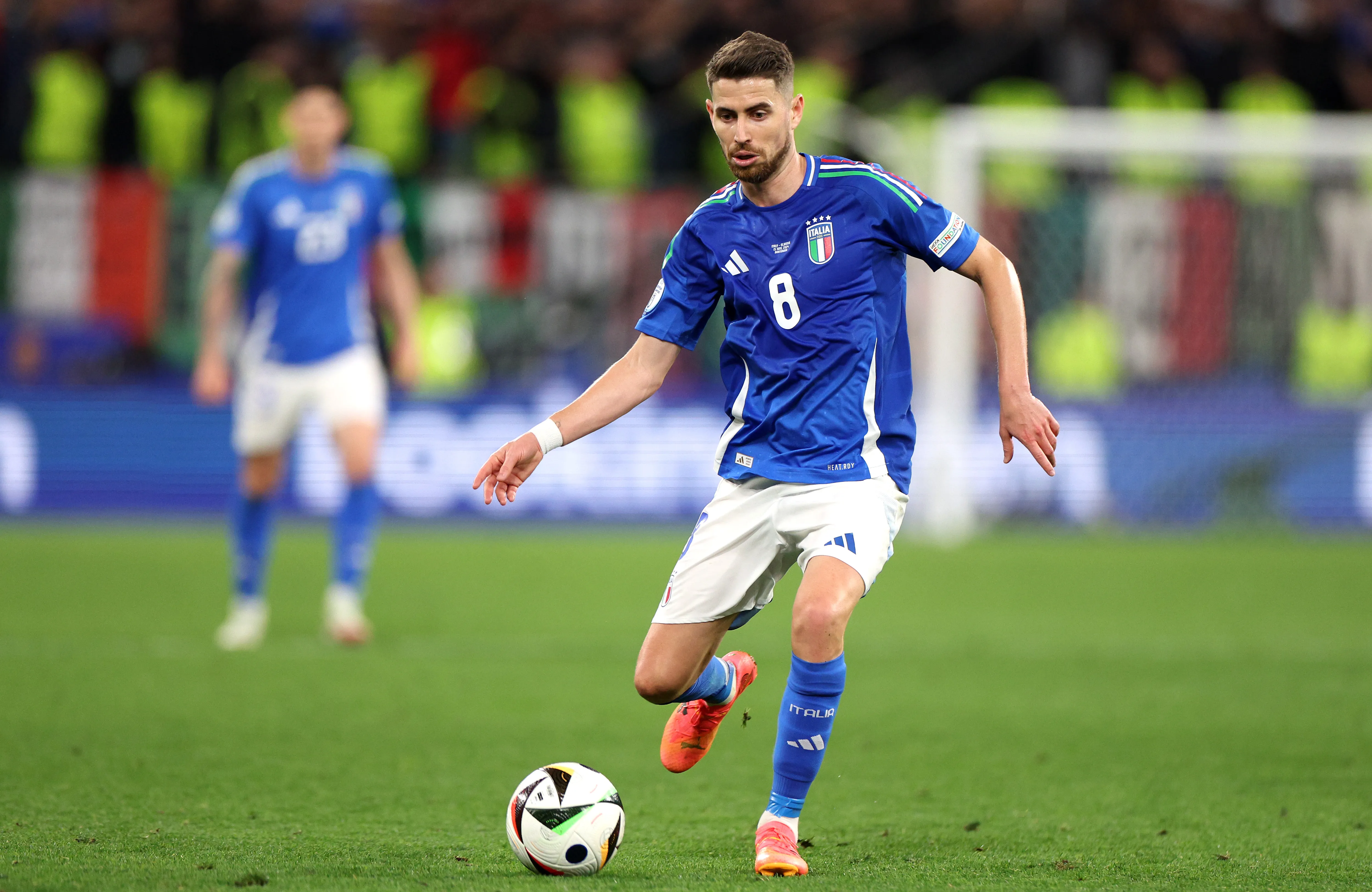 Jorginho conquistou a Eurocopa em 2020. Foto: Dean Mouhtaropoulos/Getty Images