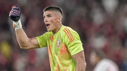 Rochet detonou a arbitragem no clássico. Foto: Thiago Ribeiro/AGIF