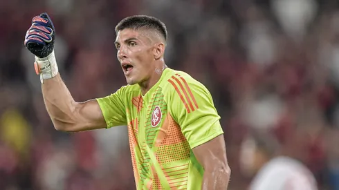 Rochet detonou a arbitragem no clássico. Foto: Thiago Ribeiro/AGIF