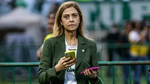 Leila Pereira, presidente do Palmeiras.