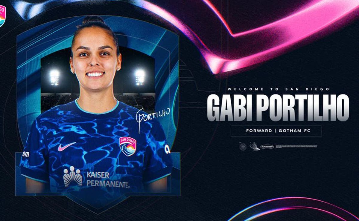 Gabi Portilho troca Gotham por San Diego Wave em negociação de 175 mil dólares