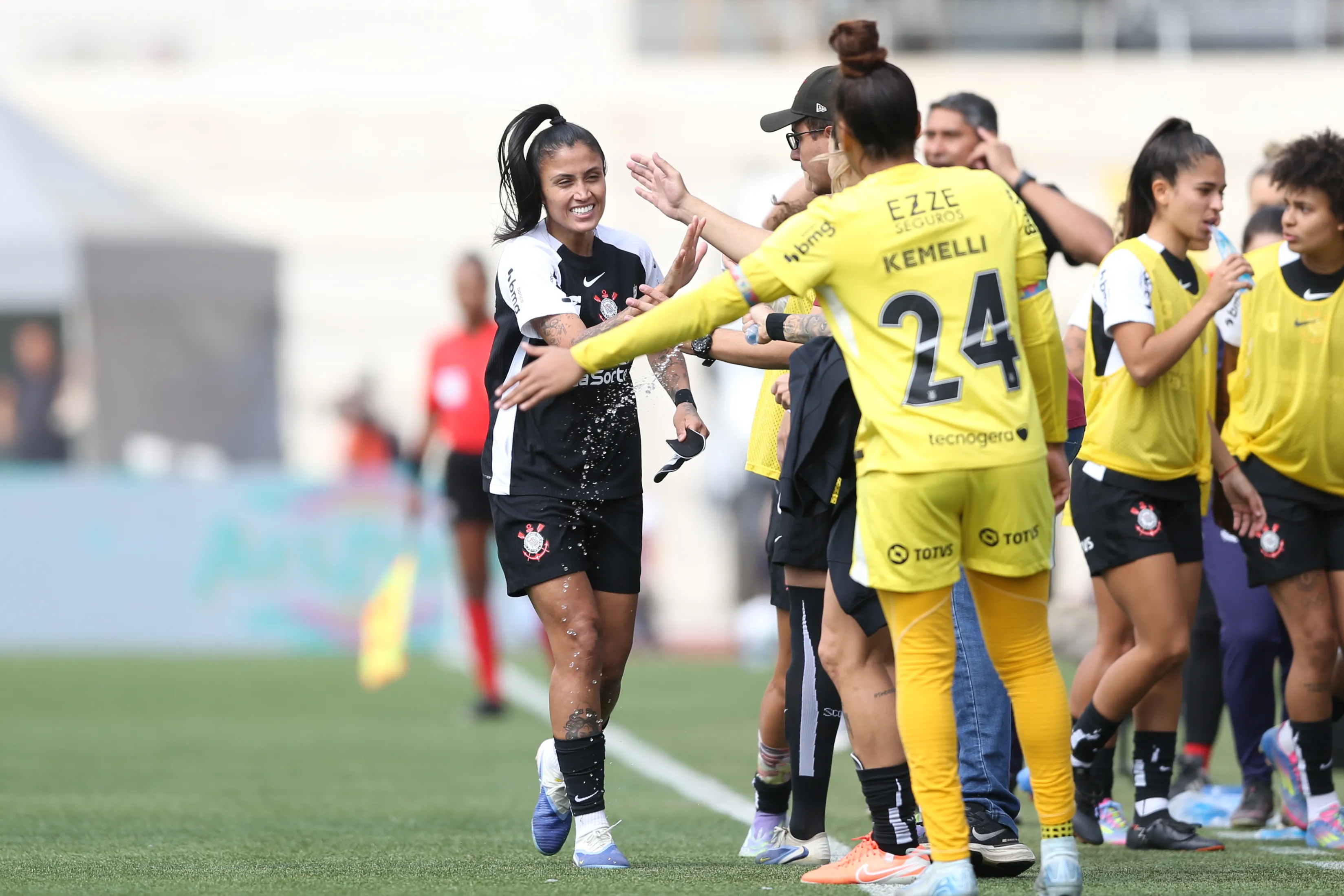 Equipe do Corinthians. Foto: Marlon Costa/AGIF