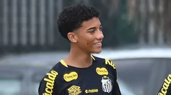Robinho Jr, atacante do Santos