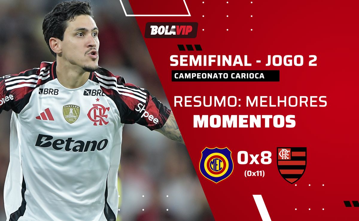 Madureira 0 x 8 Flamengo: resumo completo e gols pela semifinal do Cariocão 2026