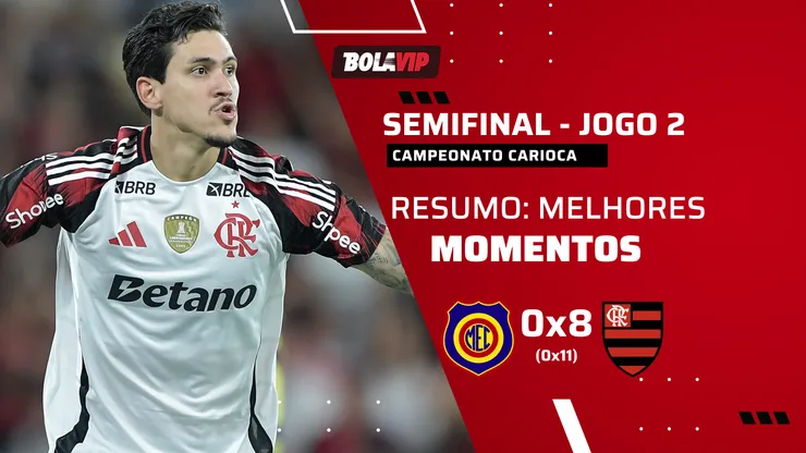 Flamengo goleia o Madureira e pega o Fluminense na decisão do Carioca. Foto: Thiago Ribeiro/AGIF