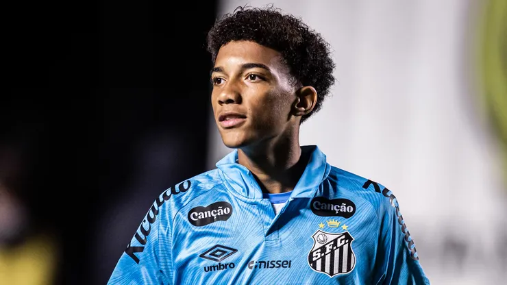 Robinho Jr, atacante do Santos