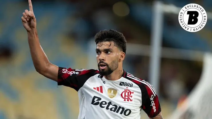 Lucas Paquetá comemora um de seus gols pelo Flamengo. Foto: Jorge Rodrigues/AGIF