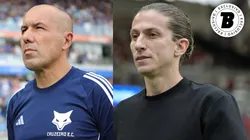 Leonardo Jardim está sendo cotado para substituir Filipe Luís - Fotos: Gilson Lobo/AGIF e Thiago Ribeiro/AGIF