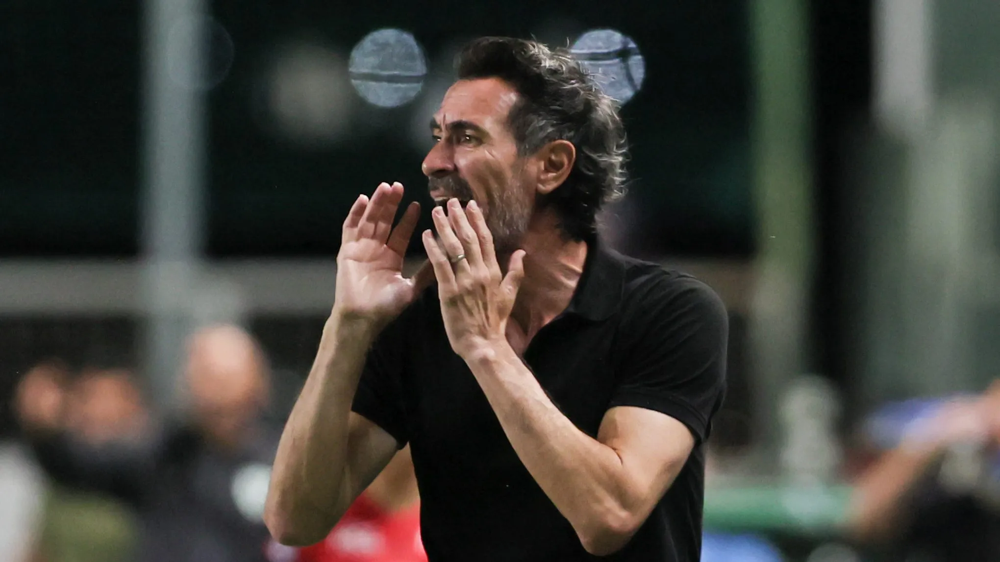 Dominguez no Galo. Foto: Gilson Lobo/AGIF