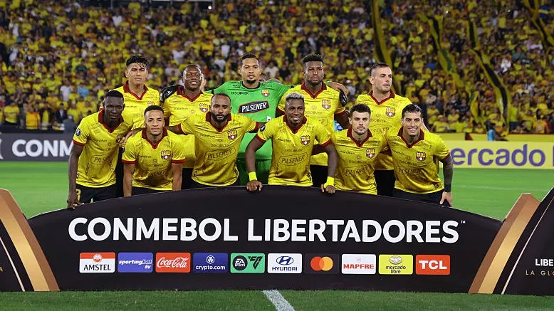 Barcelona SC na Libertadores. Foto: Franklin Jacome/Getty Images