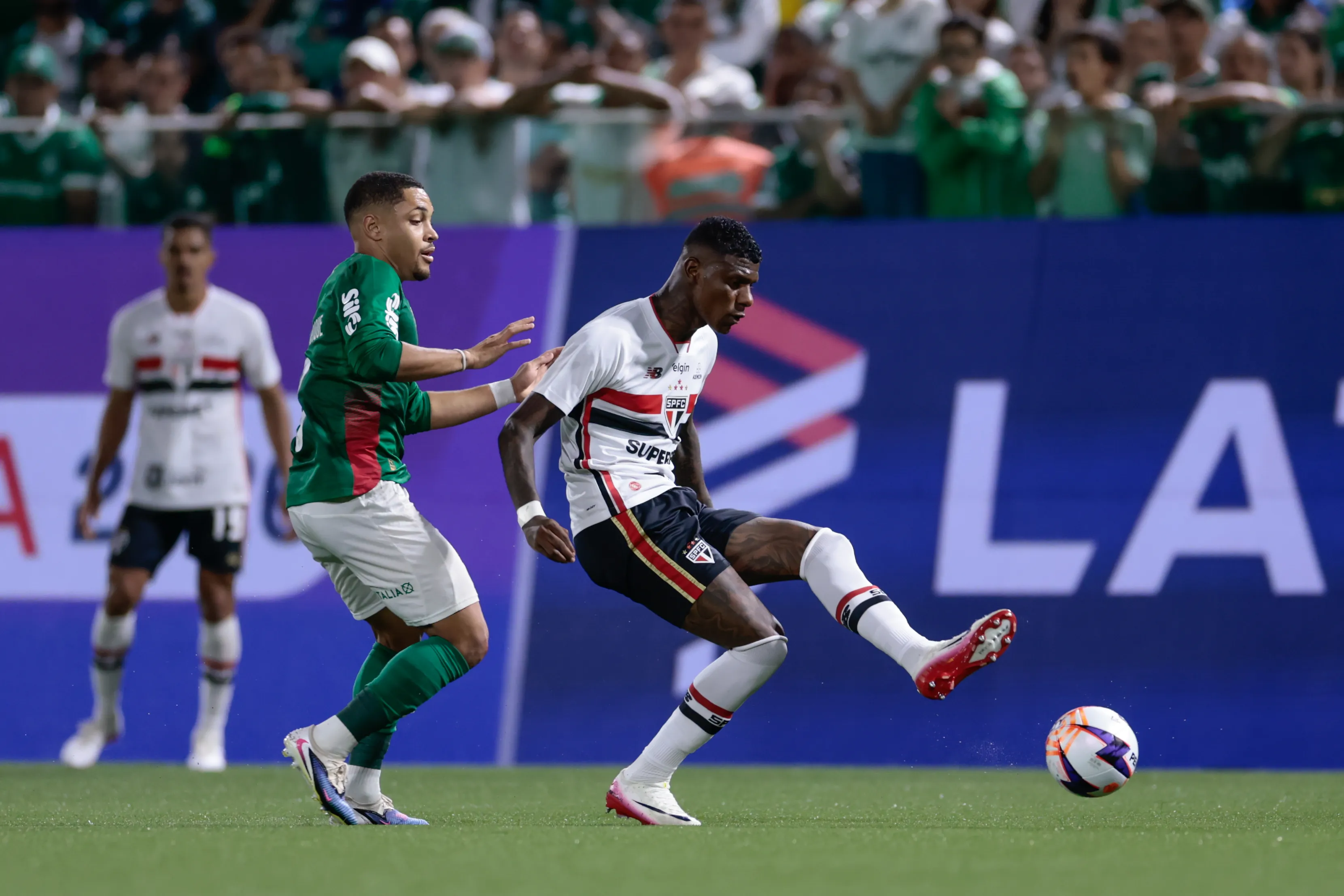 São Paulo foi eliminado do Paulistão ao perder para o Palmeiras na semifinal. Foto: Marcello Zambrana/AGIF