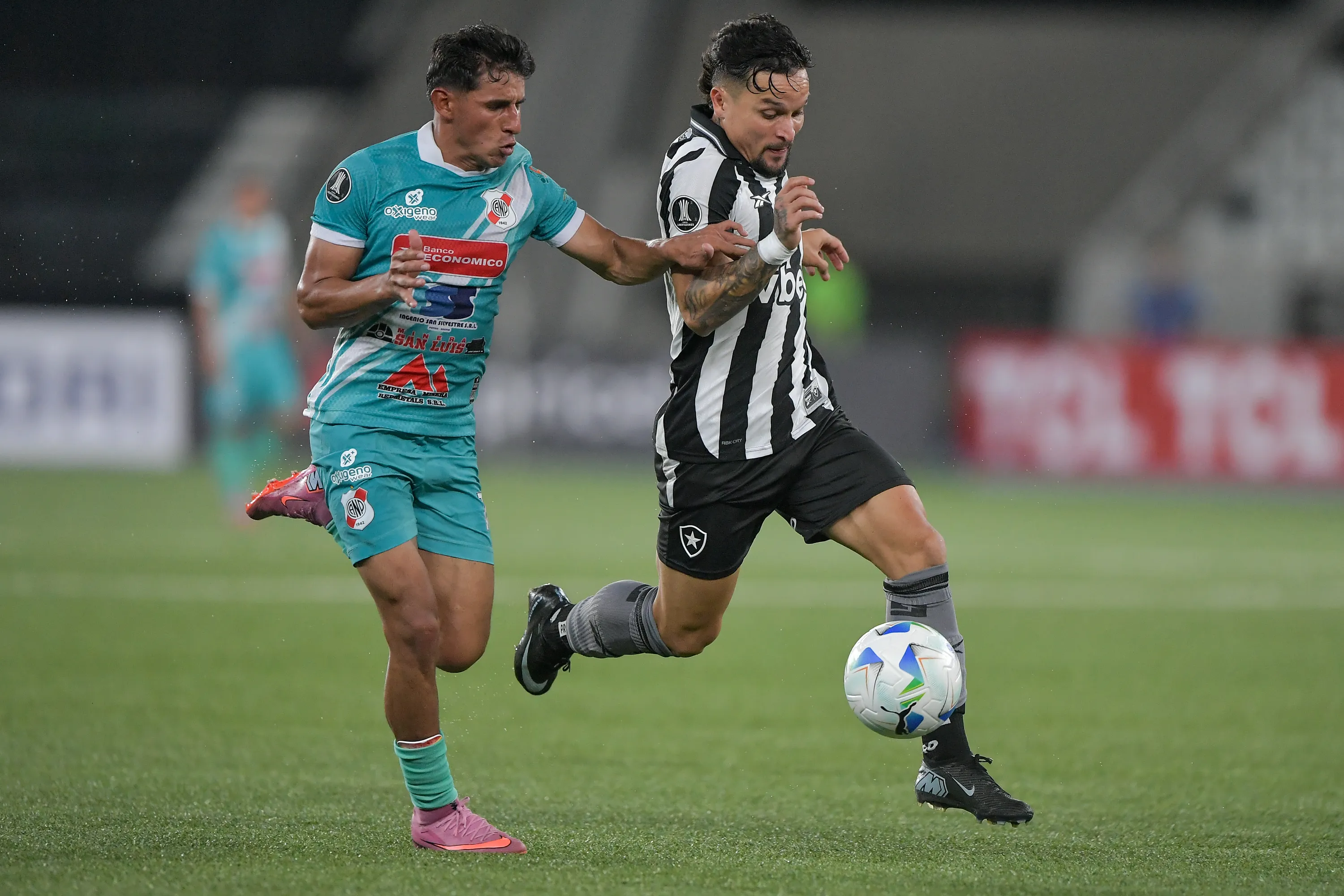 Botafogo eliminou o Nacional de Potosí na fase anterior da pré-Libertadores. Foto: Thiago Ribeiro/AGIF