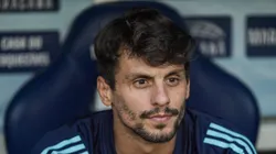 Rodrigo Caio fazia parte da comissão técnica do Fla.