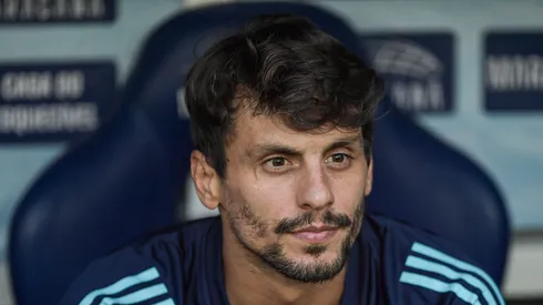 Rodrigo Caio fazia parte da comissão técnica do Fla.