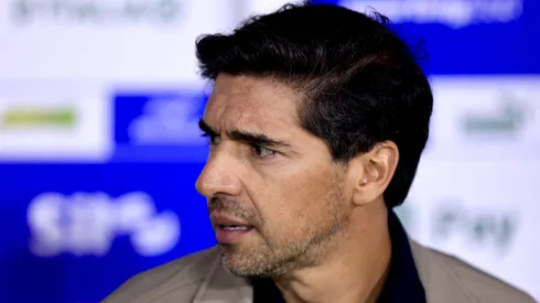 Abel Ferreira tecnico do Palmeiras durante partida contra o Sao Paulo no estadio Arena Barueri pelo campeonato Paulista 2026. Foto: Marcello Zambrana/AGIF