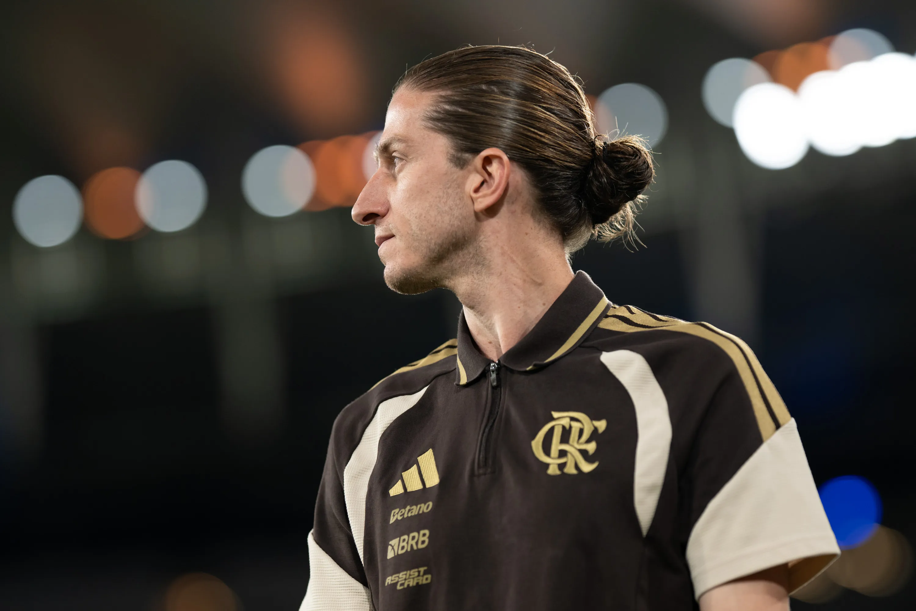 Filipe Luís foi demitido na madrugada desta terça (03). Foto: Jorge Rodrigues/AGIF