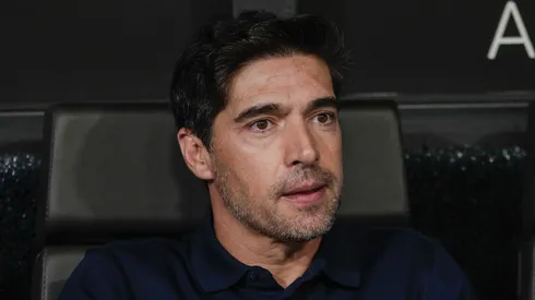 Abel Ferreira tecnico do Palmeiras durante partida contra o Atletico no estadio Arena MRV pelo campeonato Brasileiro A 2026. Foto: Fernando Moreno/AGIF