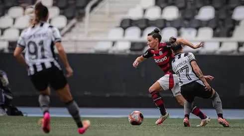Botafogo x Flamengo. Foto: Paula Reis/CRF