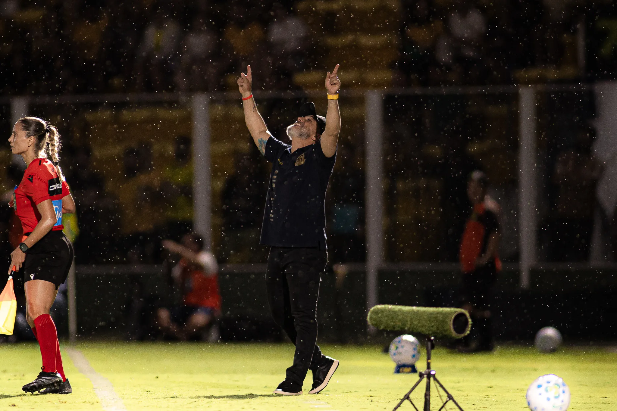 SP – MIRASSOL – 29/01/2026 – BRASILEIRO A 2026, MIRASSOL X VASCO – Rafael Guanaes tecnico do Mirassol durante partida contra o Vasco no estadio Jose Maria de Campos Maia pelo campeonato Brasileiro A 2026. Foto: Vinicius Silva/AGIF