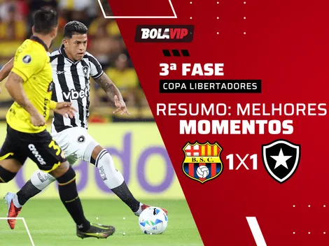 Botafogo busca empate contra o Barcelona SC pela Copa Libertadores
