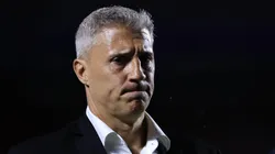 Hernan Crespo, técnico do São Paulo, durante partida contra o Primavera no estádio Morumbi pelo campeonato Paulista 2026.