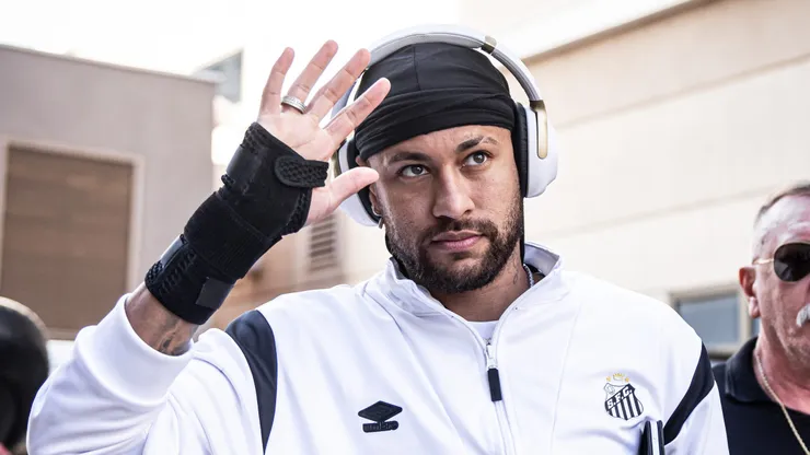 Neymar antes do duelo do ano passado diante do Mirassol