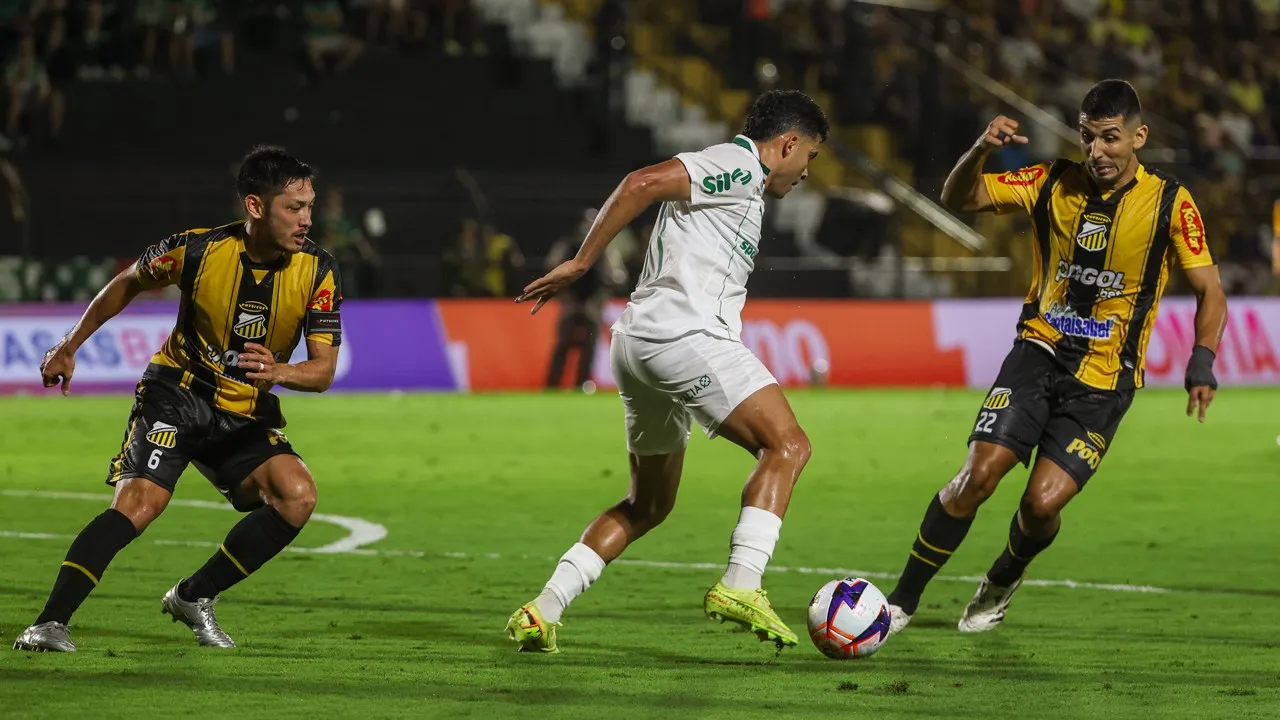 No último jogo entre as equipes, goleada do Novorizontino por 4 a 0. Foto: Fabio Menotti/Palmeiras