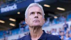 Luís Castro no Grêmio. Foto: Maxi Franzoi/AGIF