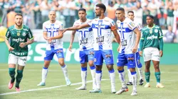 Palmeiras na final do Paulistão contra o Água Santa, em 2023