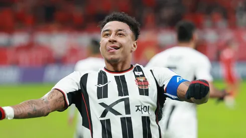 Lingard atuando no futebol da Coreia o Sul. Foto: Lintao Zhang/Getty Images