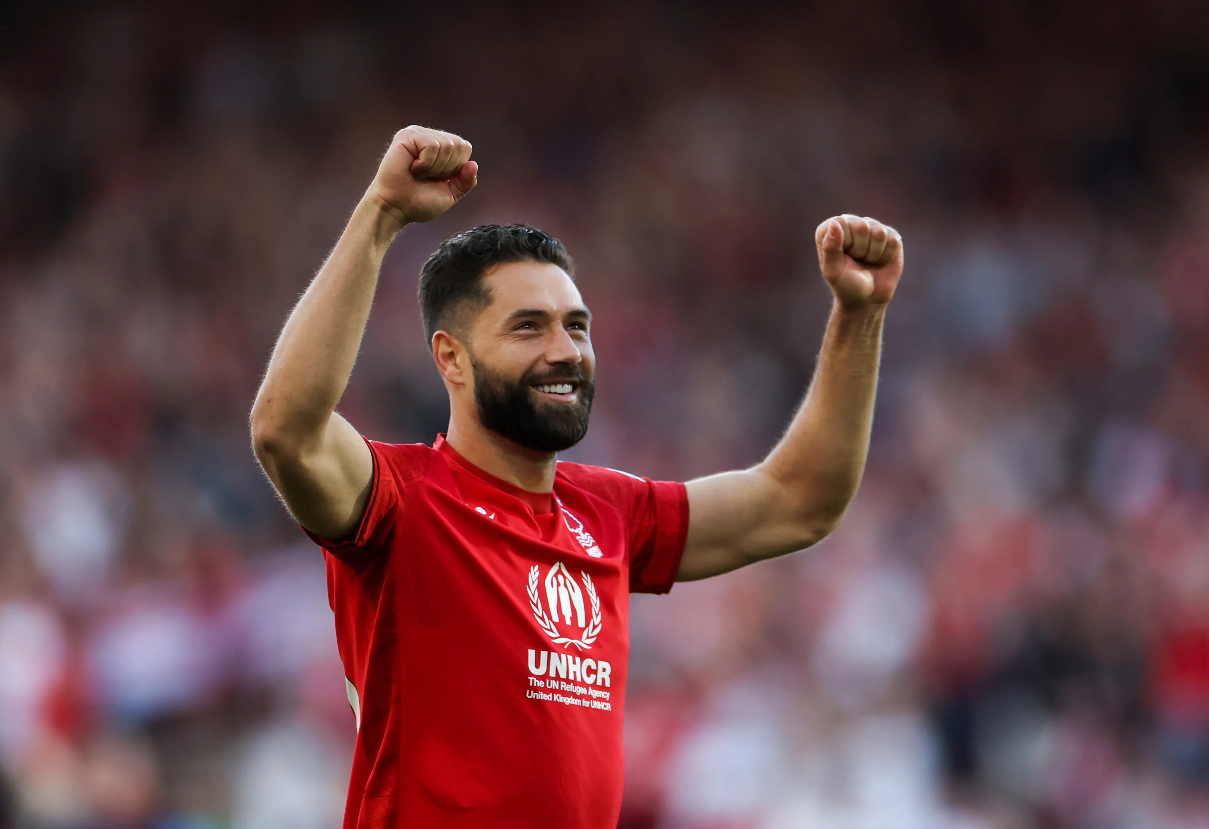 Felipe atuando pelo Nottingham Forest. Foto: Catherine Ivill/Getty Images