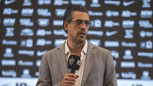 Bracks no Atlético. Foto: Pedro Souza/Atlético