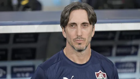 O técnico do Fluminense é o argentino Luis Zubeldía. Foto: Thiago Ribeiro/AGIF