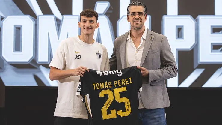 Tomas Perez, reforço do Galo. Foto: Pedro Souza / Atlético