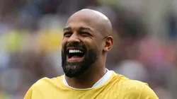 Fellipe Bastos durante evento do Criança Esperança de 2024