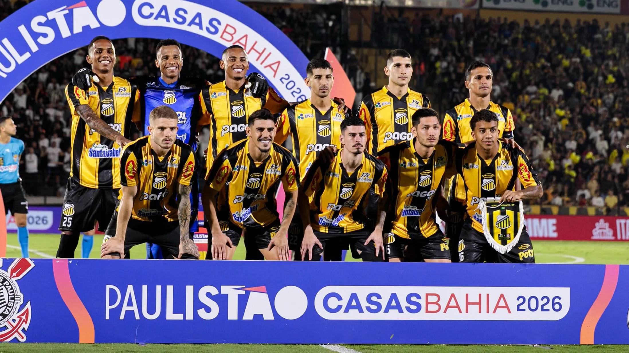 Novorizontino, finalista do Paulistão. Foto: Rapha Marques/AGIF