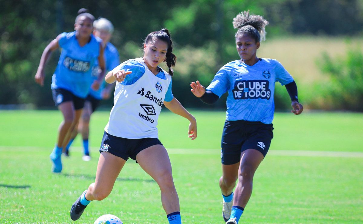 Grêmio aproveita Data FIFA para intensificar treinos visando a retomada do Brasileirão Feminino
