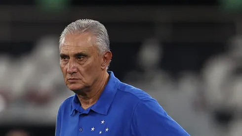 Tite, comandante cruzeirense.
Foto: Wagner Meier/Getty Images