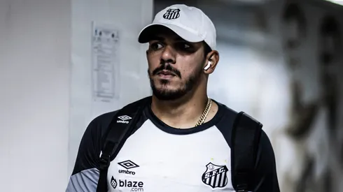 Goleiro tem o futuro incerto – Foto: Raul Baretta/Santos FC.