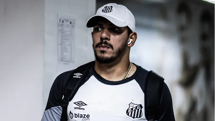 Goleiro tem o futuro incerto - Foto: Raul Baretta/Santos FC.