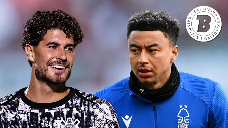 Pedro Raul e Jesse Lingard. Fotos: Fabio Giannelli/AGIF e Clive Mason/Getty Images