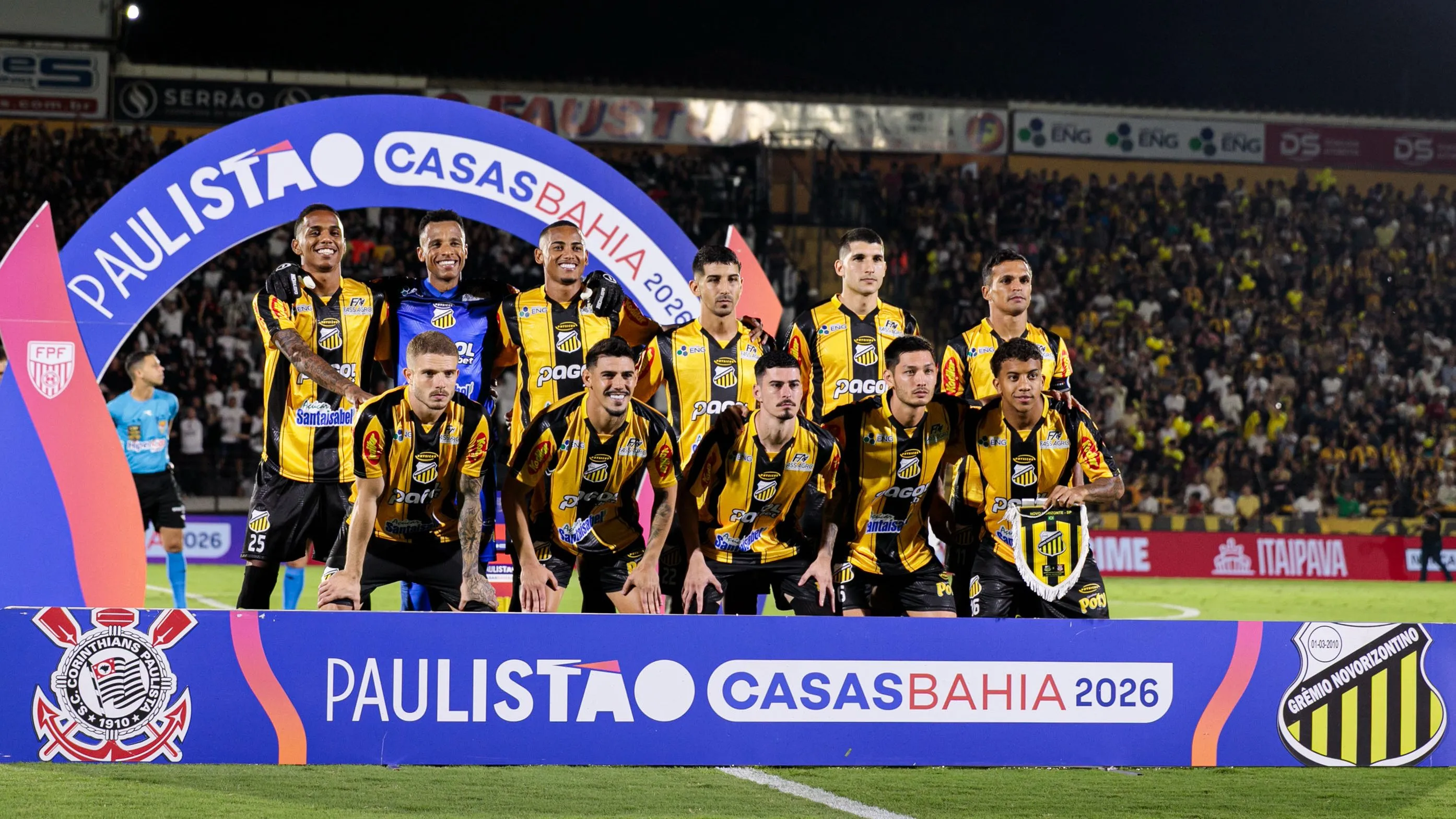 Novorizontino eliminou o Corinthians nas semifinais - Foto: Rapha Marques/AGIF.