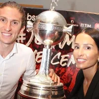 Patrícia Buno, esposa de Filipe Luís, faz desabafo na web