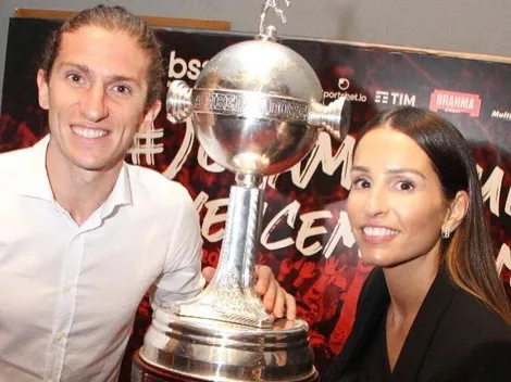 Patrícia Buno, esposa de Filipe Luís, faz desabafo na web